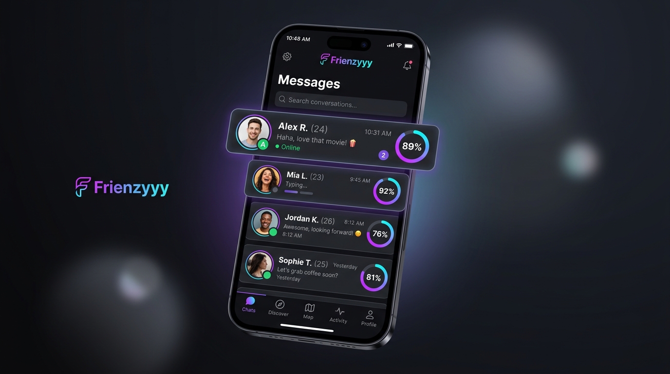 Frienzyyy - Conversation-First Dating App